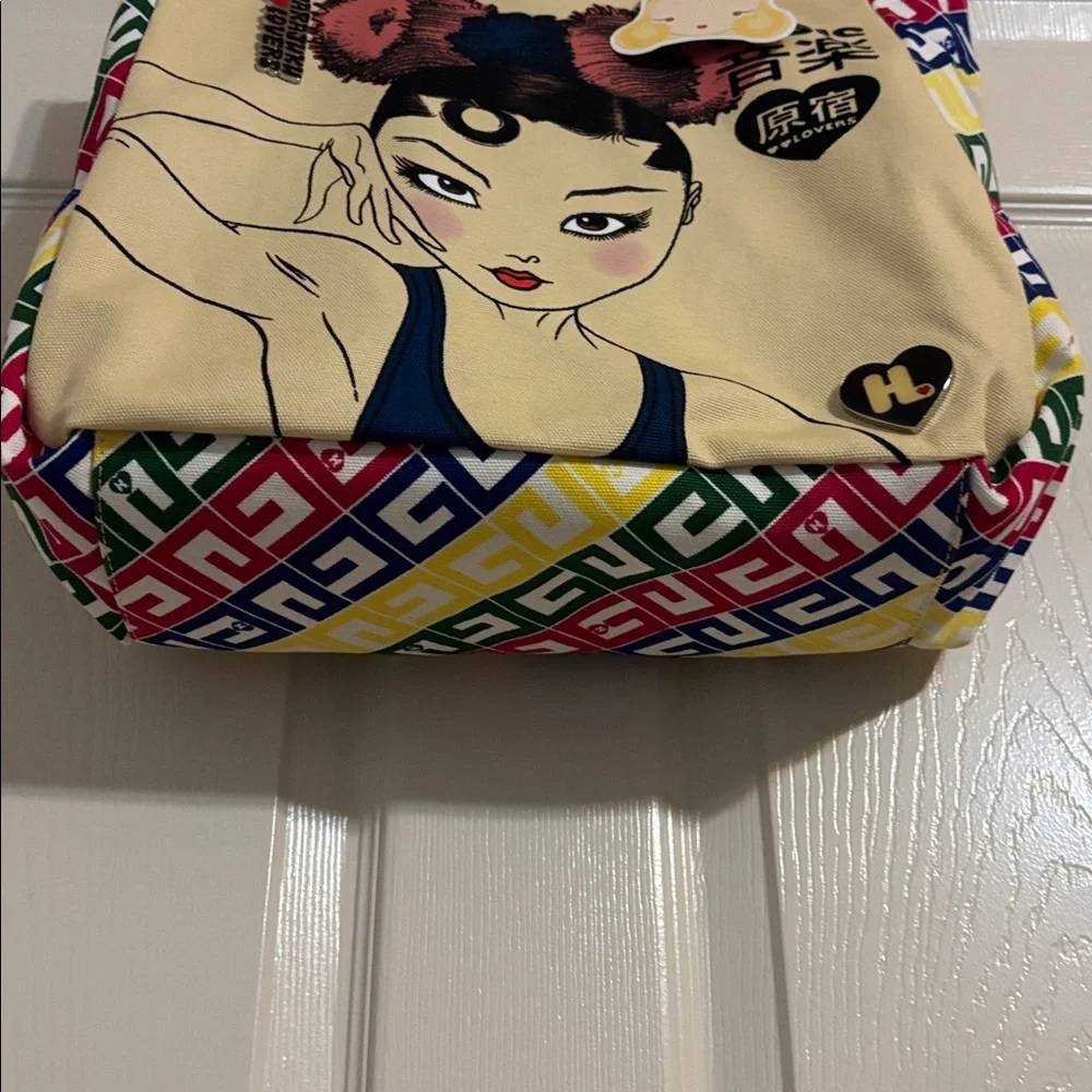 Gwen Stefani HARAJUKU LOVERS canvas lightweight Bag Purse MUSIC girl design